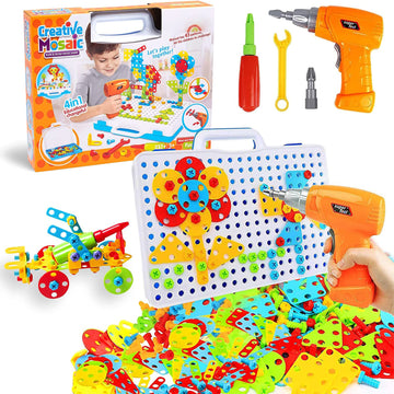 Electric Drill Screws 3D Puzzle Tool Set